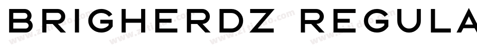 brigherdz regular字体转换